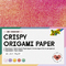 folia Faltbltter Crispy Origami Paper Punkt & Kristall