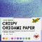 folia Faltbltter Crispy Origami Paper Punktprgung