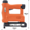 TACWISE Klammer-/Nagelpistole Master Nailer 12V 191, orange