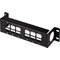 LogiLink 10" Keystone Patch Panel, 12-Port, schwarz