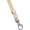 DURABLE Textilband rPET mit Karabiner, Lnge: 460 mm, beige