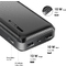 LogiLink Powerbank 20.000 mAh, 2x USB-A, 1x USB-C, schwarz