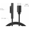 LogiLink USB-C - Microsoft Surface Ladekabel, schwarz, 1,8 m