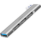 LogiLink USB 3.0 Ultraslim-Hub, 4-Port, Aluminiumgehuse