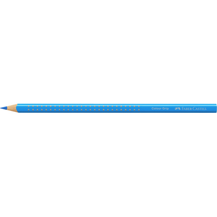 FABER-CASTELL Dreikant-Buntstift Colour GRIP, neonblau