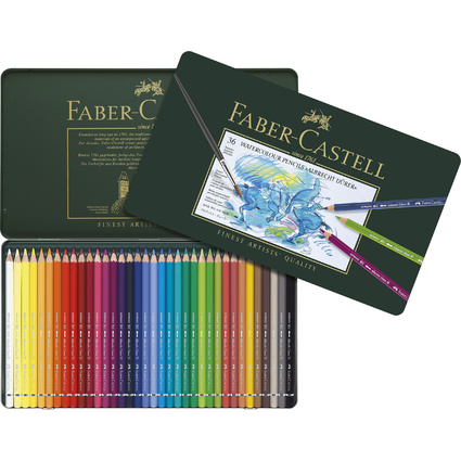 FABER-CASTELL Aquarellstifte ALBRECHT DRER, 36er Metalletui