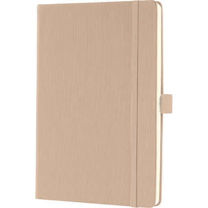 sigel Notizbuch Conceptum, DIN A5, liniert, beige